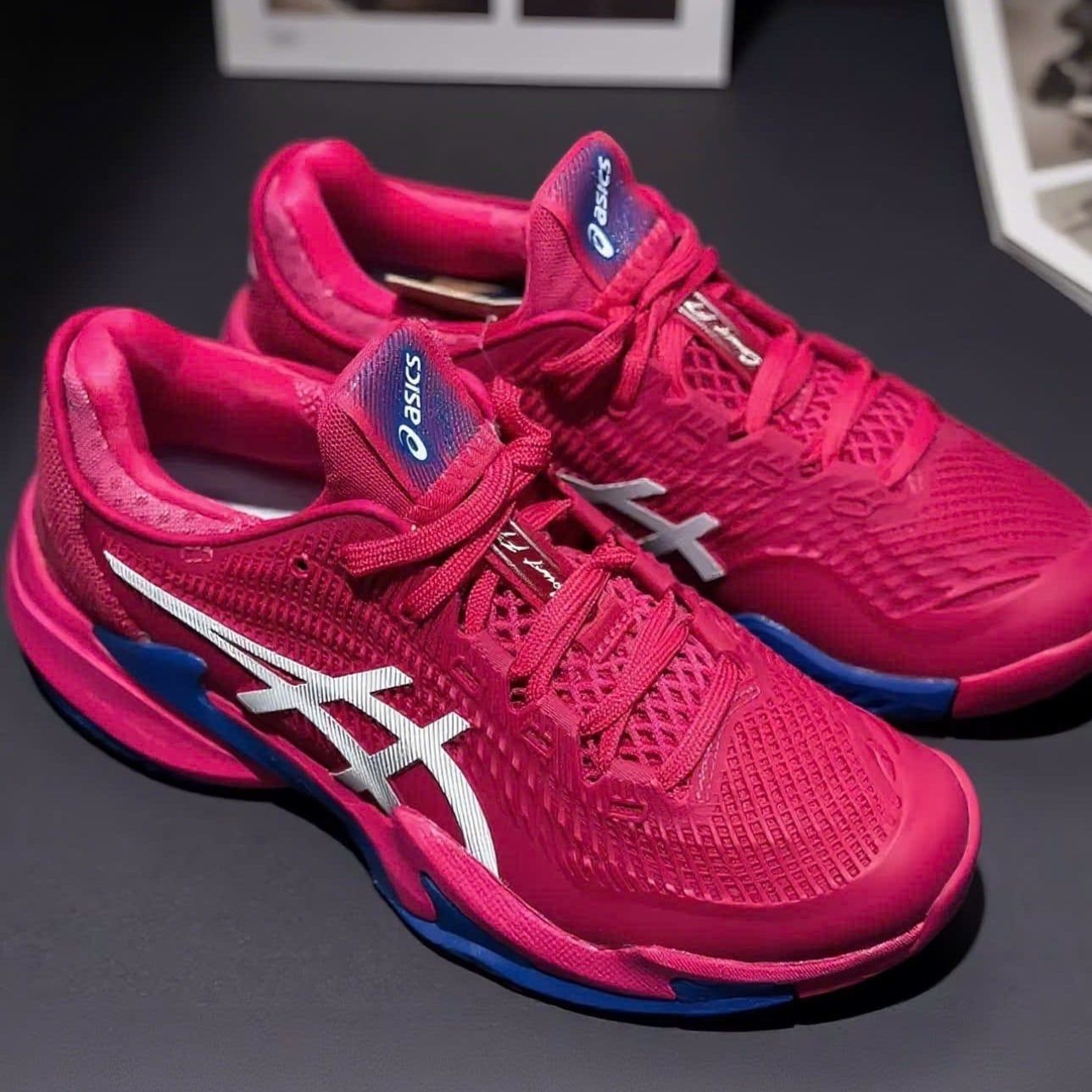  Giày Asics Court FF 3 'Bright Rose White' 