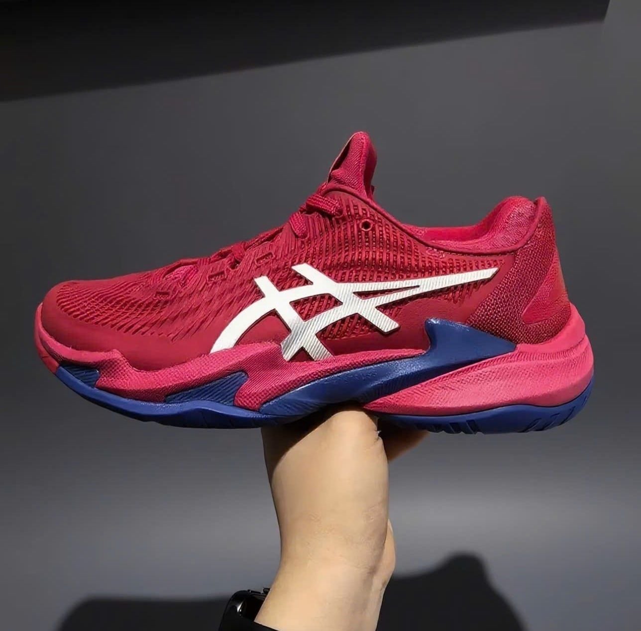  Giày Asics Court FF 3 'Bright Rose White' 