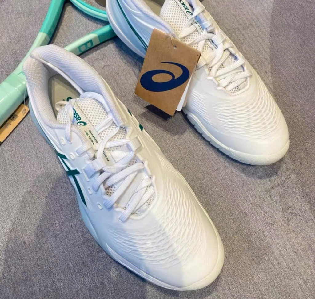  Giày Asics Gel-Resolution X 'White Green' 