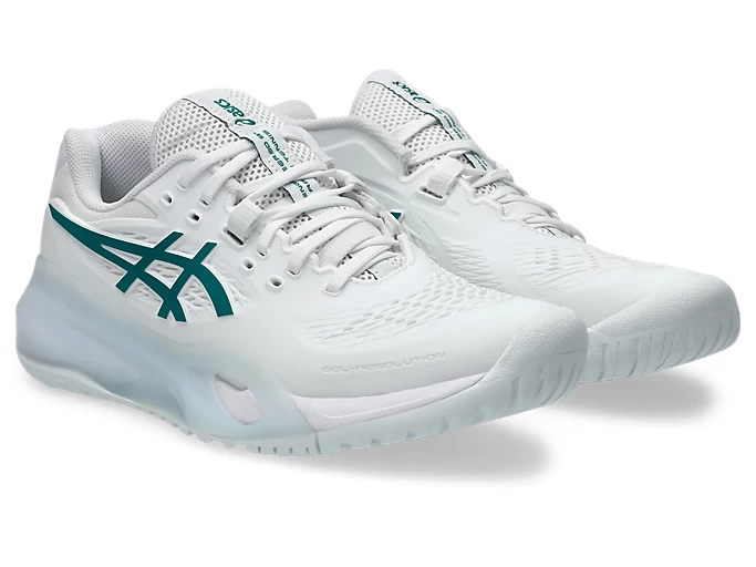  Giày Asics Gel-Resolution X 'White Green' 