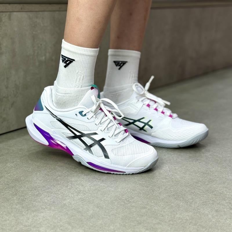  Giày Nam Asics Solution Speed FF 4 'White' 