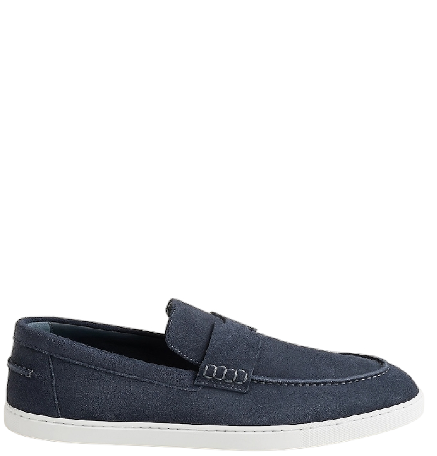  Giày Nam Hermes Job Loafer 'Bleu Céleste' 