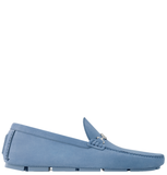  Giày Nam Louis Vuitton LV Driver Moccasins 'Blue' 