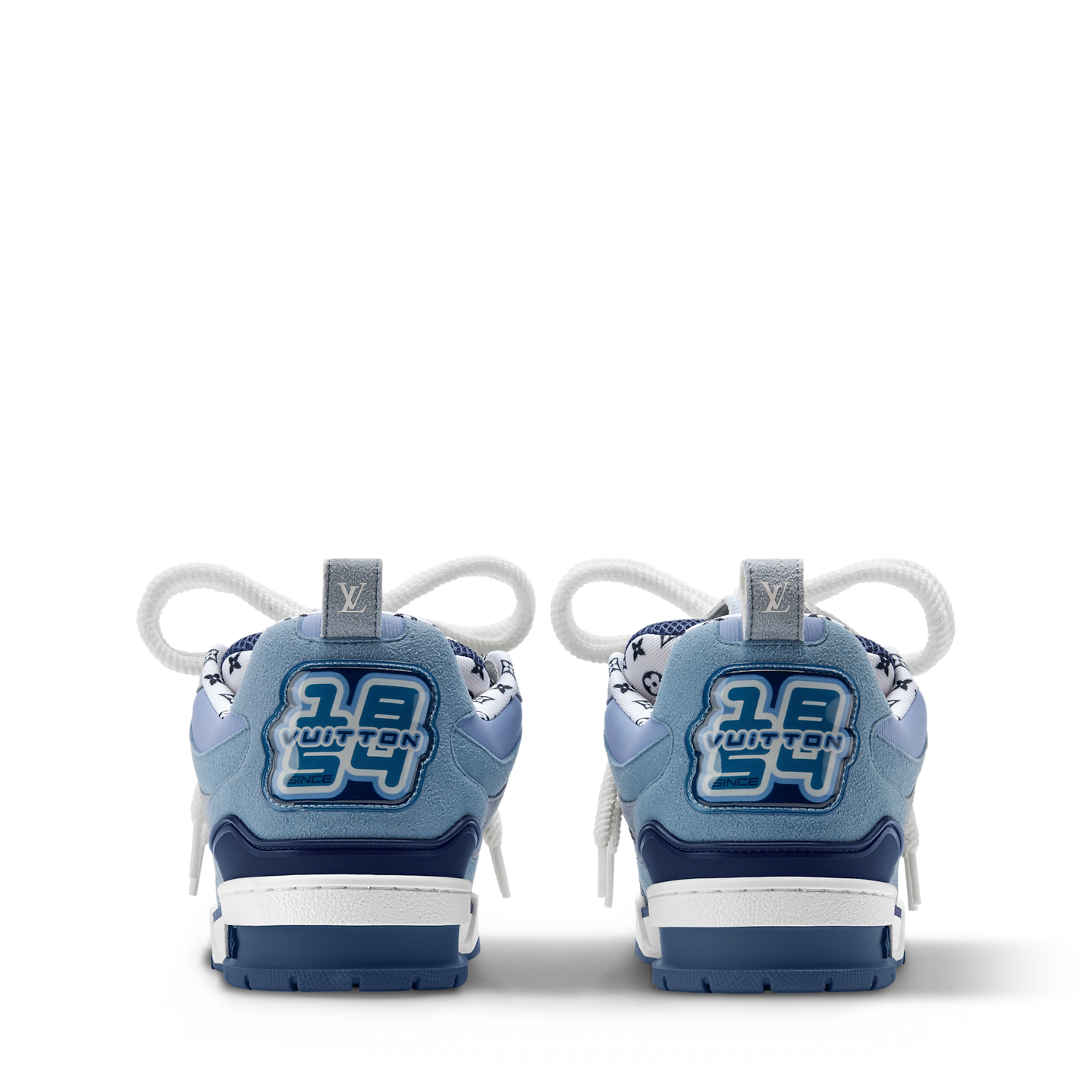  Giày Nam Louis Vuitton LV Skate Trainers 'Blue' 