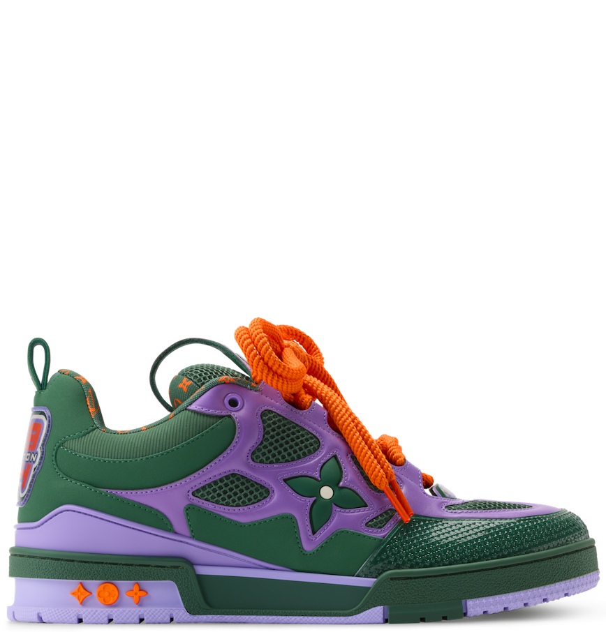  Giày Nam Louis Vuitton LV Skate Trainers 'Purple' 