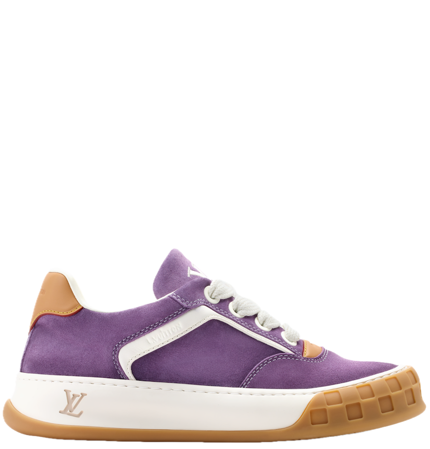  Giày Nam Louis Vuitton LV Tilted Trainers 'Lilac' 