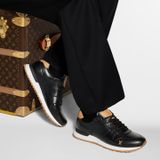  Giày Nam Louis Vuitton Run Away Trainers 'Black' 