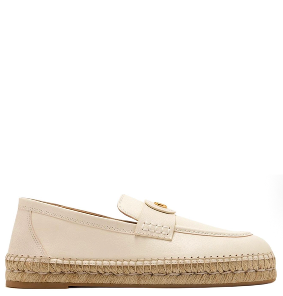  Giày Nam Valentino Signature Loafer 'White' 