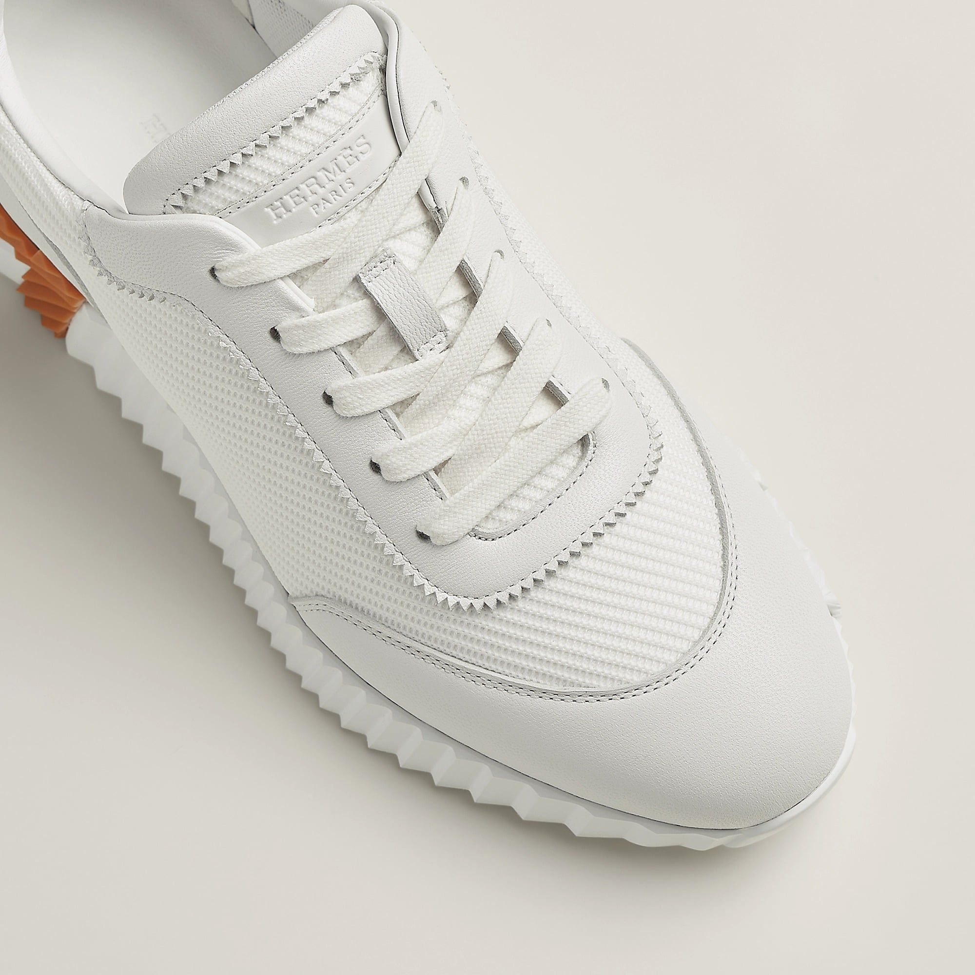  Giày Nữ Hermes Bouncing Sneaker 'Blanc' 
