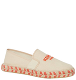 Giày Nữ Kenzo Canvas Espadrilles 'Cream' 