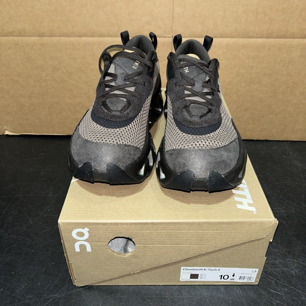  Giày Nữ On Running x KITH K-Tech 2 'Thorn' 