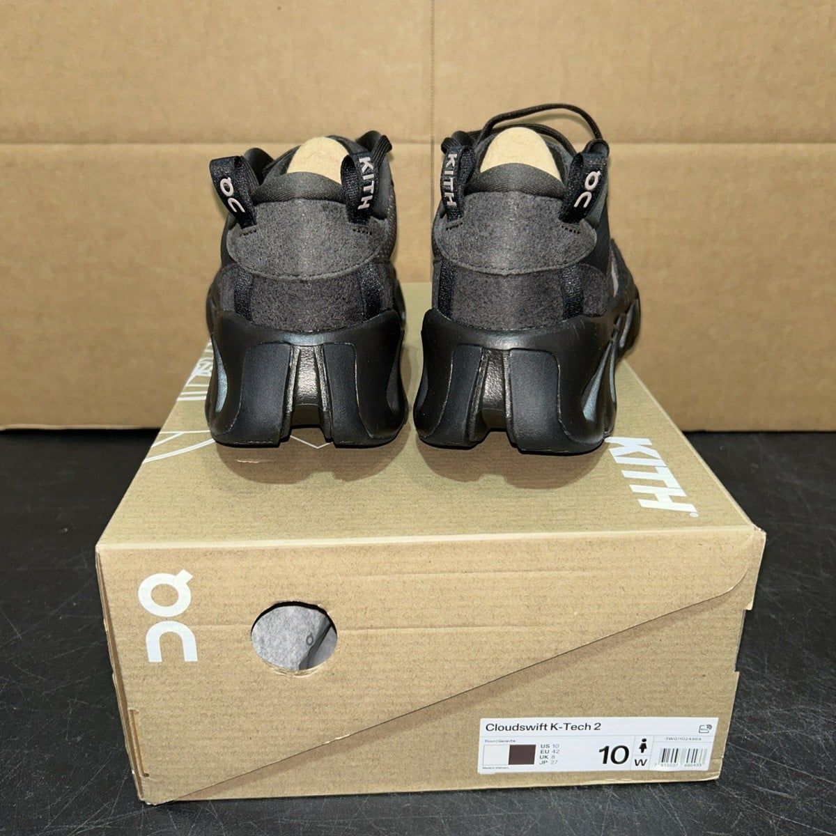  Giày Nữ On Running x KITH K-Tech 2 'Thorn' 