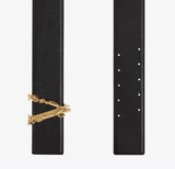  Thắt Lưng Nữ Versace Virtus 'Black' 