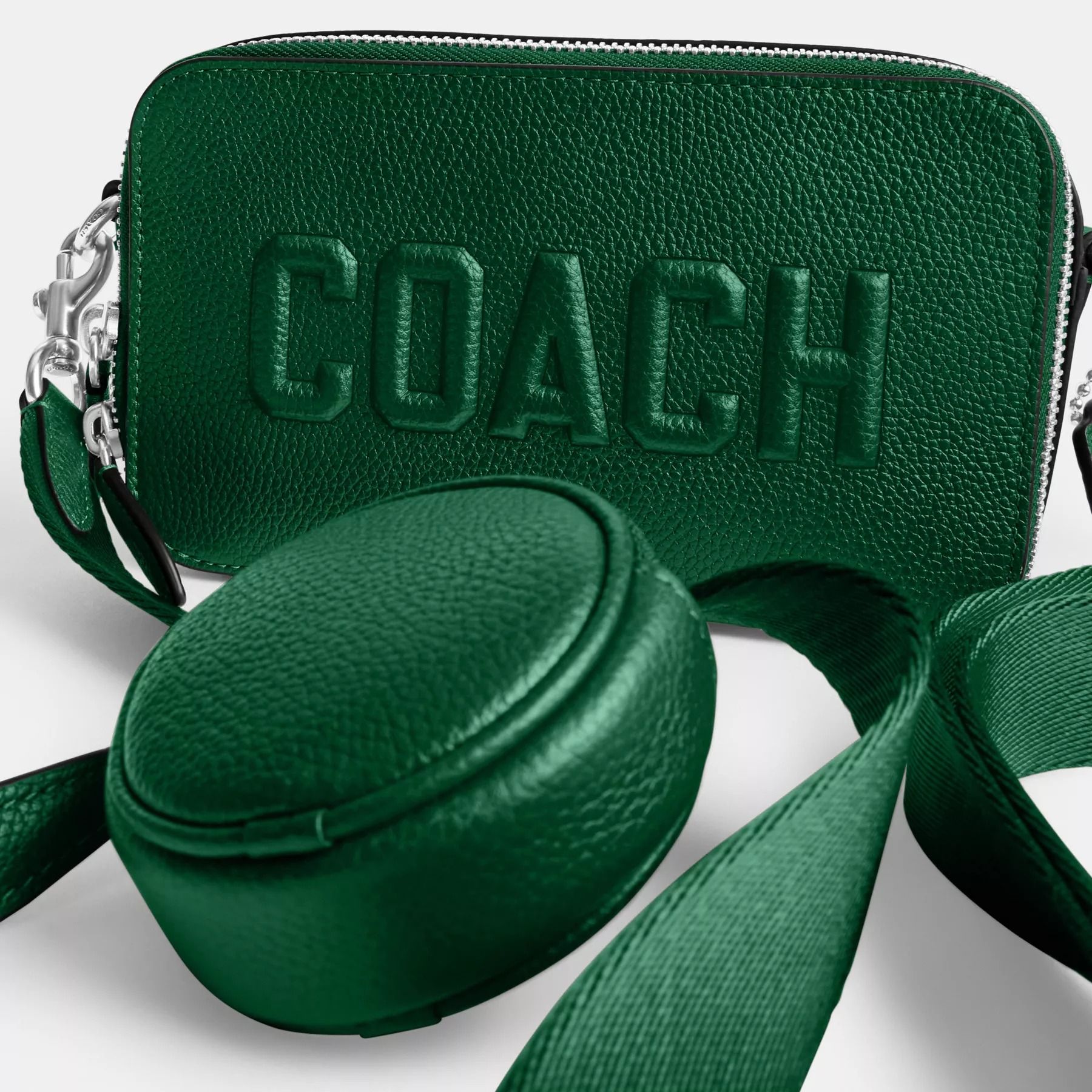  Túi Coach Charter Slim Crossbody Bag 'Green' 