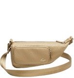  Túi Lacoste Logo Print Shoulder Bag 'Beige' 