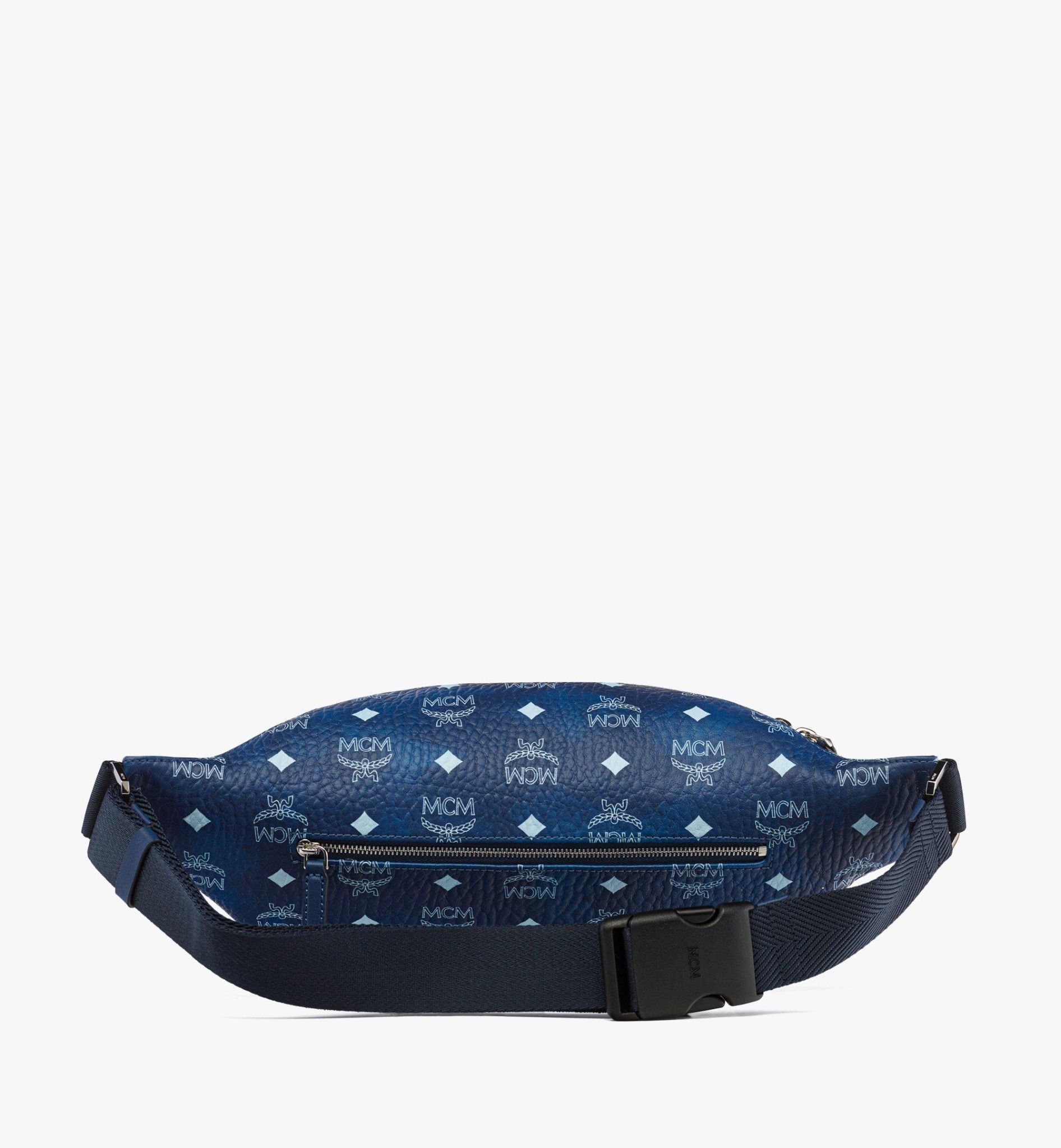  Túi MCM Fursten Belt Bag 'Blue Visetos' 