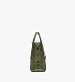  Túi MCM München Tote 'Khaki Moss Suede' 