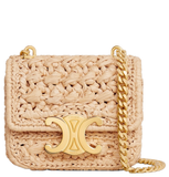  Túi Nữ Celine Mini Chain Claude 'Natural' 