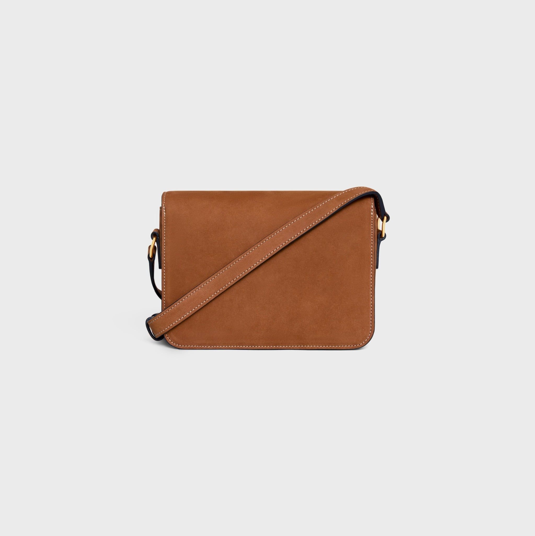  Túi Nữ Celine Teen Triomphe Bag 'Camel' 