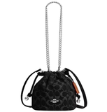 Túi Nữ Coach Faye Mini Drawstring Bag 'Black' 
