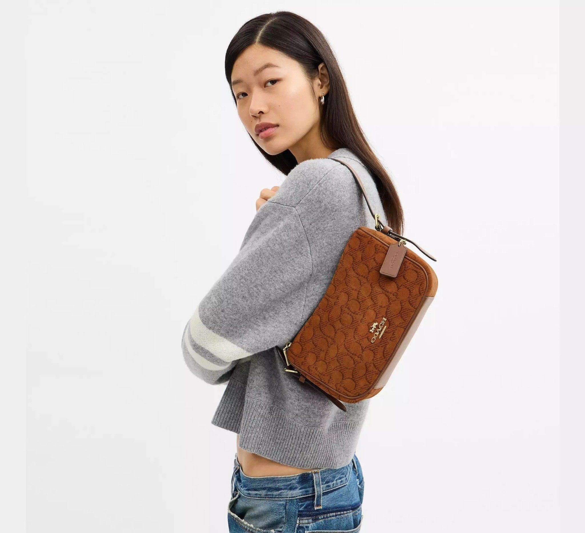  Túi Nữ Coach Kailey Shoulder Bag 'Caramel' 