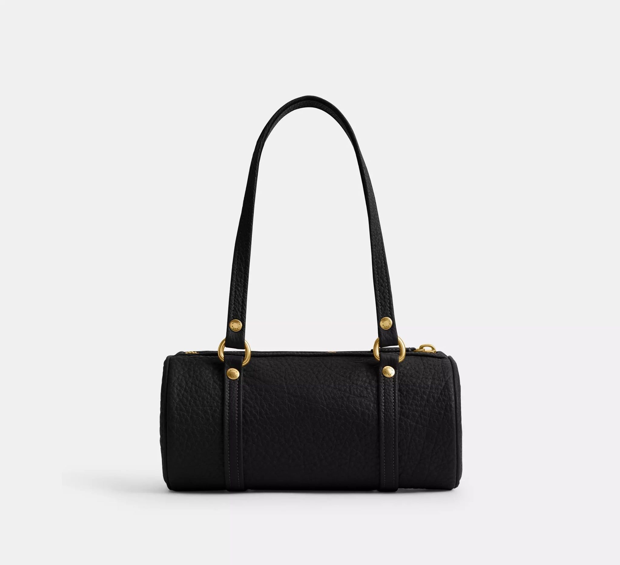  Túi Nữ Coach Kisslock Barrel Bag 28 'Black' 
