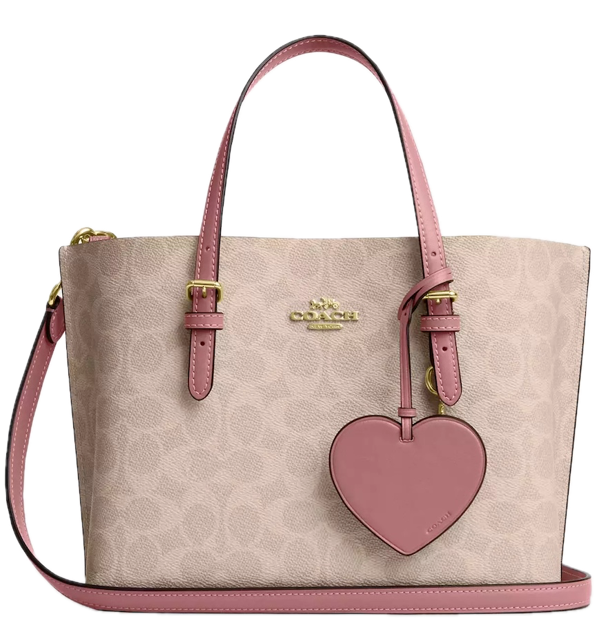  Túi Nữ Coach Mollie Tote Bag 25 'Sand Peony' 