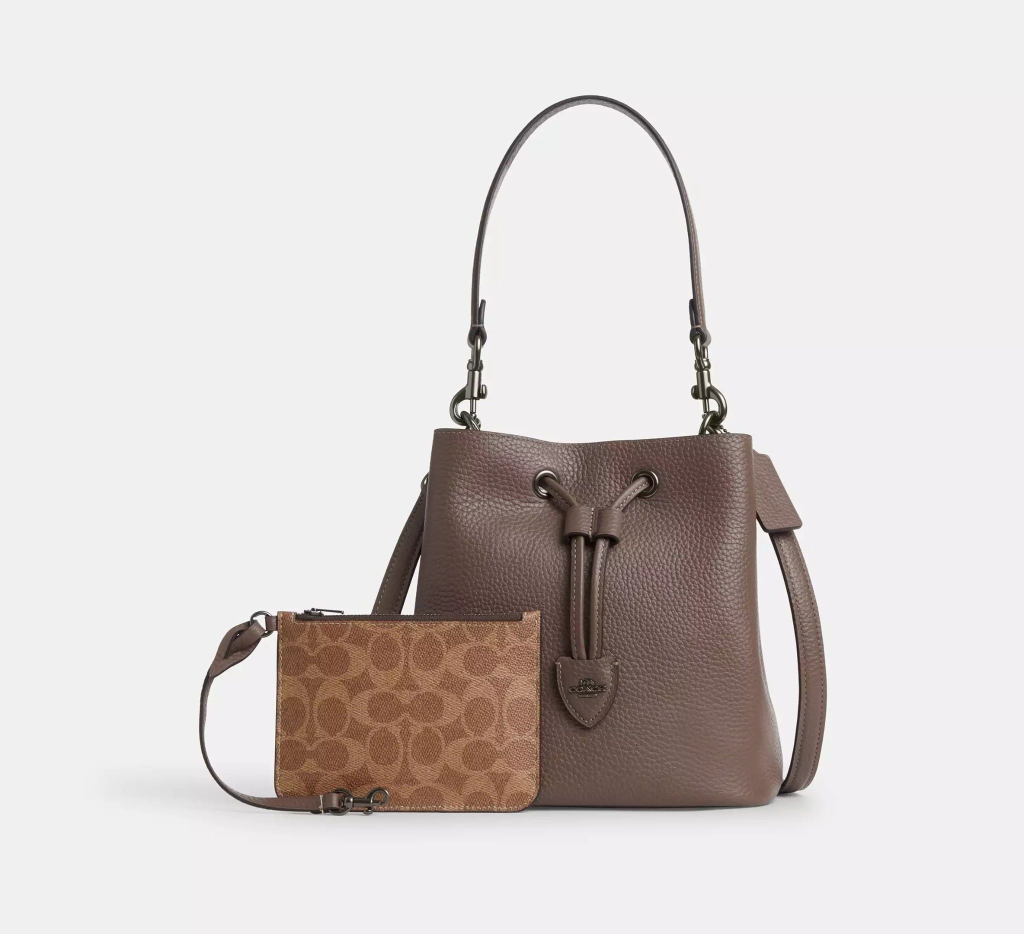  Túi Nữ Coach Rowan Bucket Bag 'Dark Stone' 