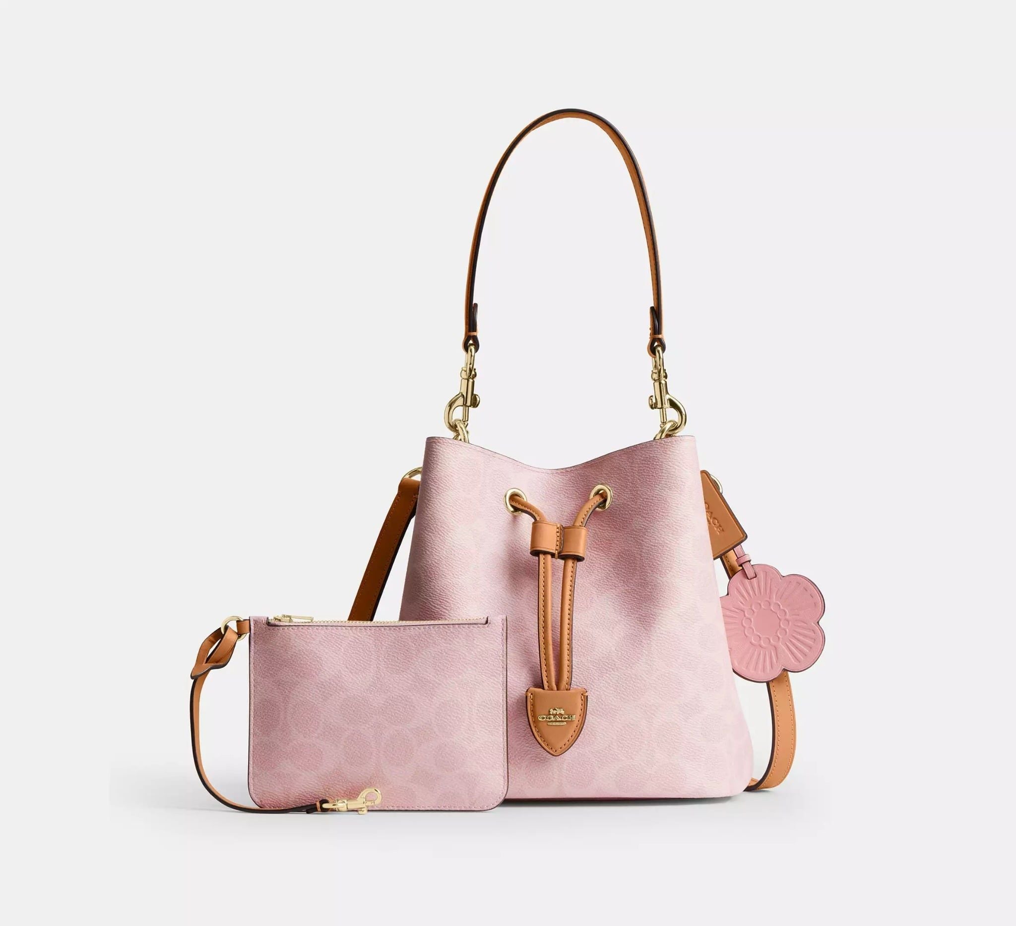  Túi Nữ Coach Rowan Bucket Bag 'Powder Pink' 