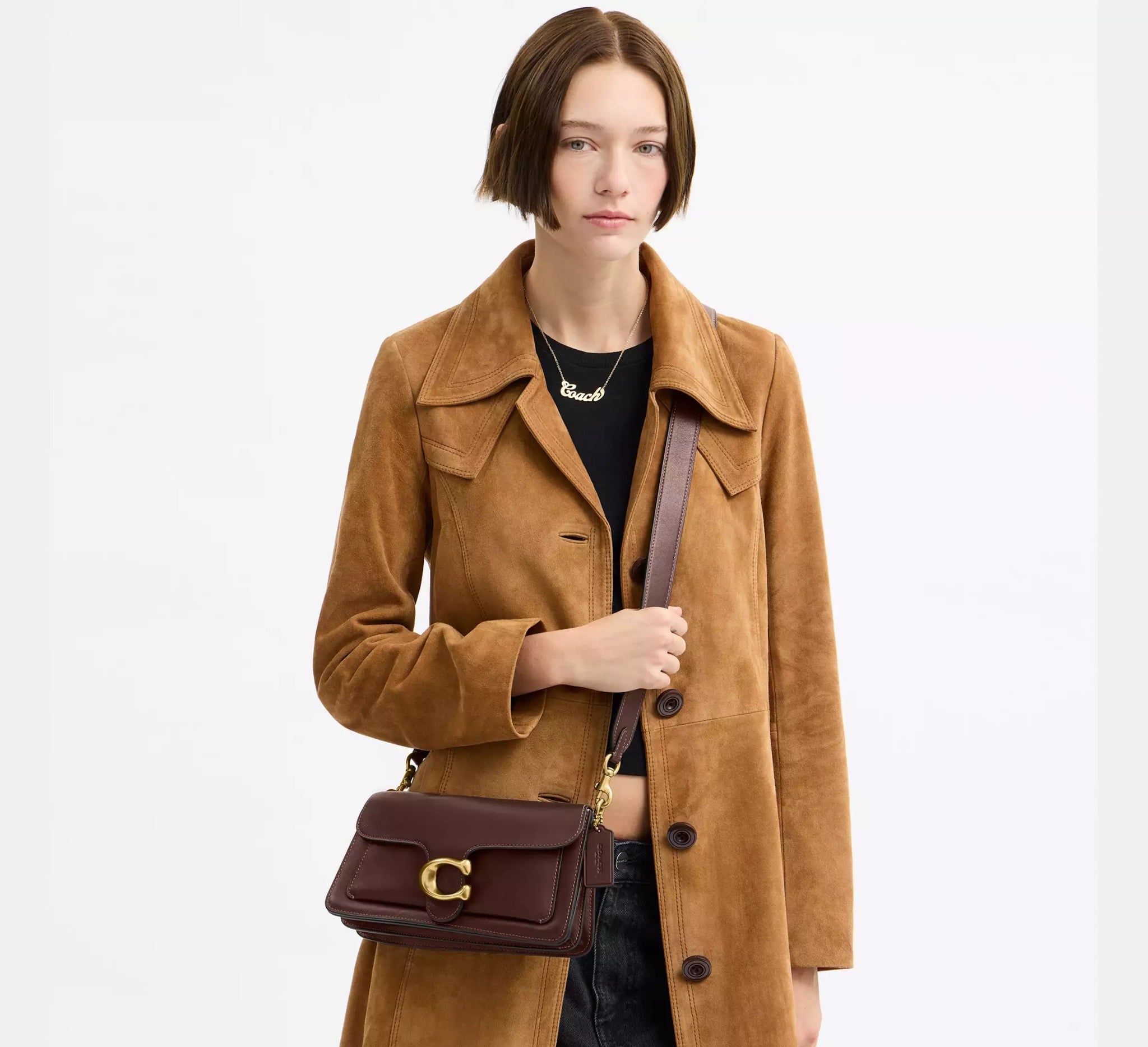  Túi Nữ Coach Tabby Shoulder Bag 26 'Maple' 