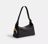  Túi Nữ Coach Turnlock Haversack Bag 'Black' 