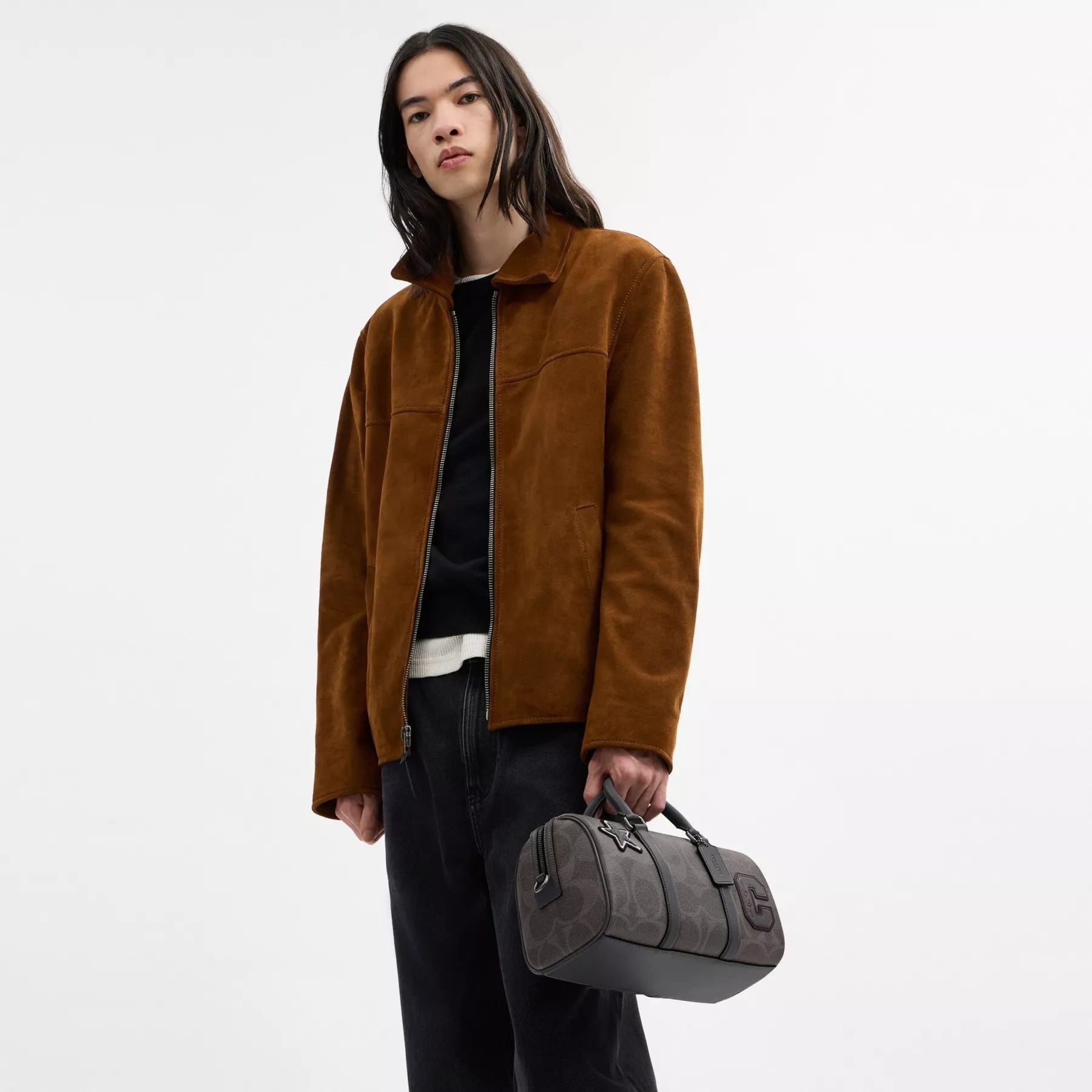  Túi Nữ Coach Venturer Duffle Bag 27 'Grey' 