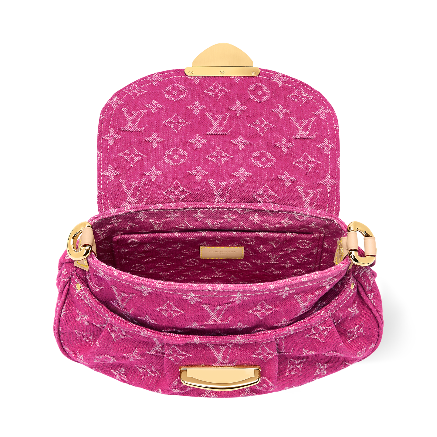 Túi Nữ Louis Vuitton Sunset Bag 'Fuchsia Denim' 