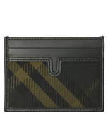  Ví Burberry Check Polyester Card Holder 'Khaki' 