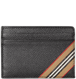  Ví Burberry Grained Leather Card Holder 'Black' 
