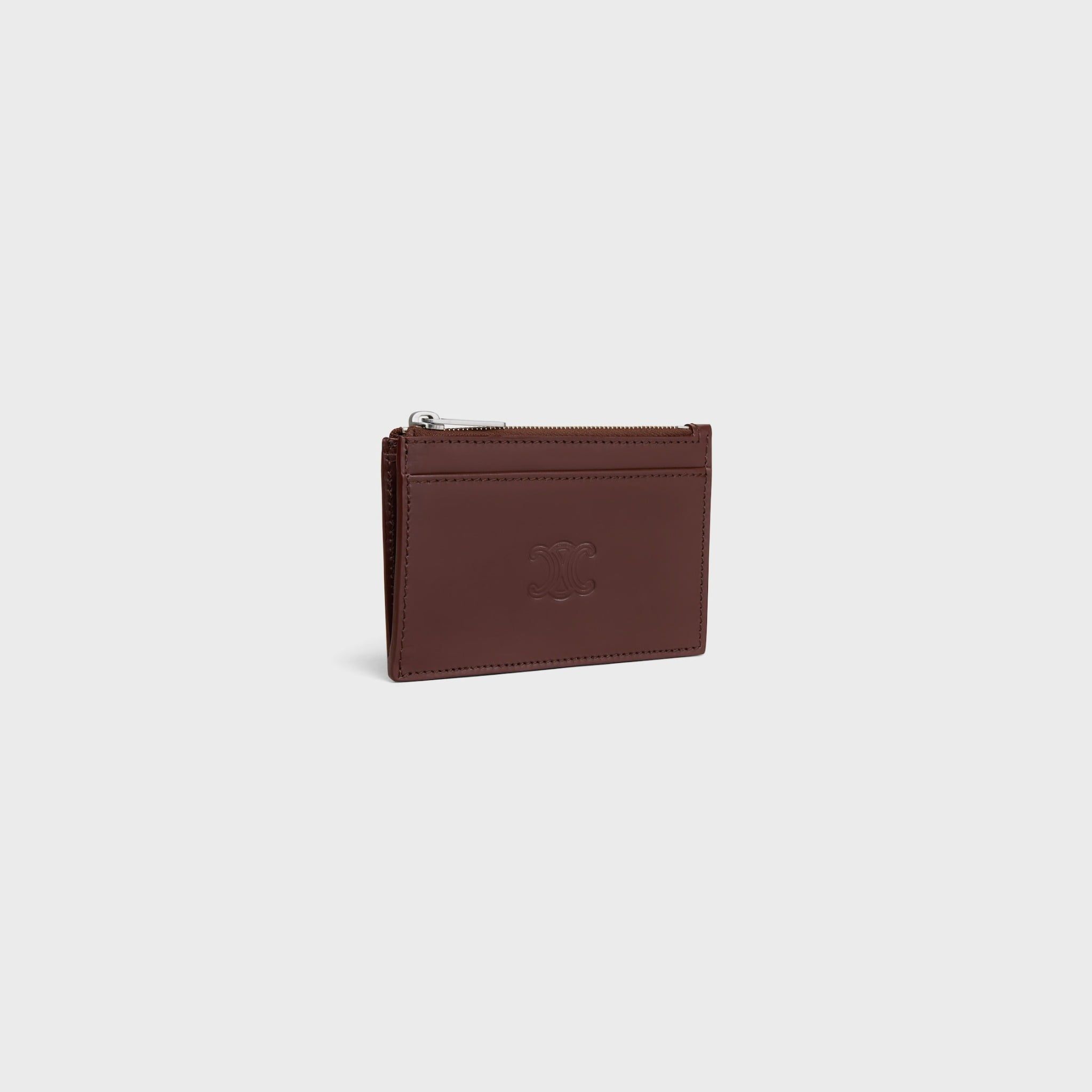  Ví Celine Zipped Card Holder 'Chestnut' 