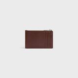  Ví Celine Zipped Card Holder 'Chestnut' 