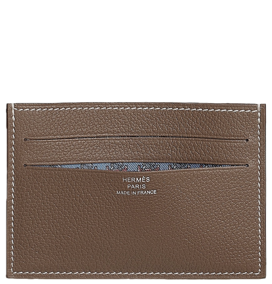  Ví Hermes Citizen Twill Card Holder 'Étoupe' 