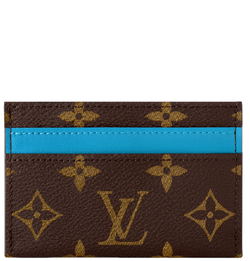  Ví Louis Vuitton Double Card Holder 'Gaston Blue' 
