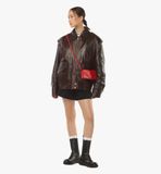  Ví MCM Diamond Chain Wallet 'Candy Red' 