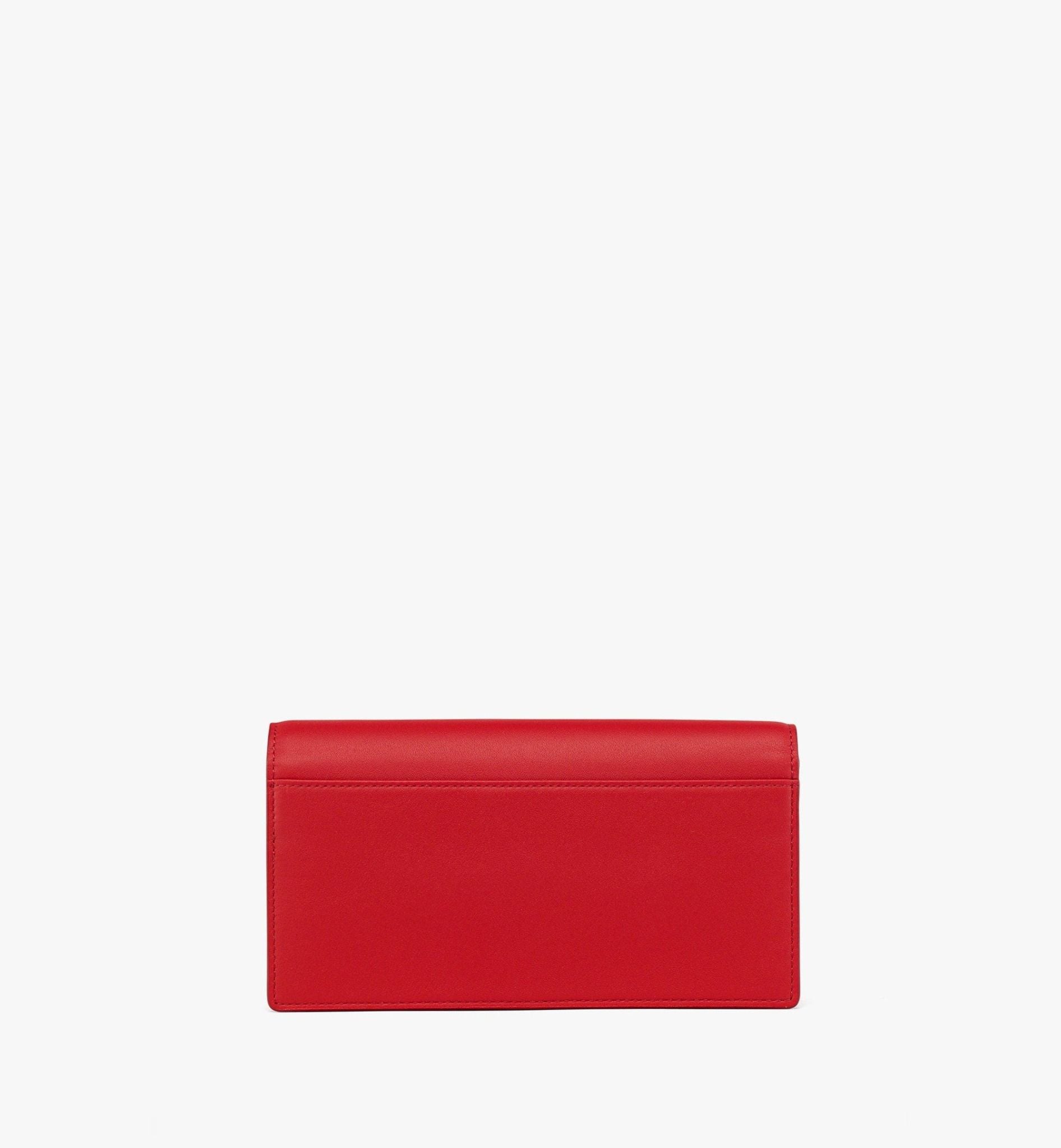  Ví MCM Diamond Chain Wallet 'Candy Red' 