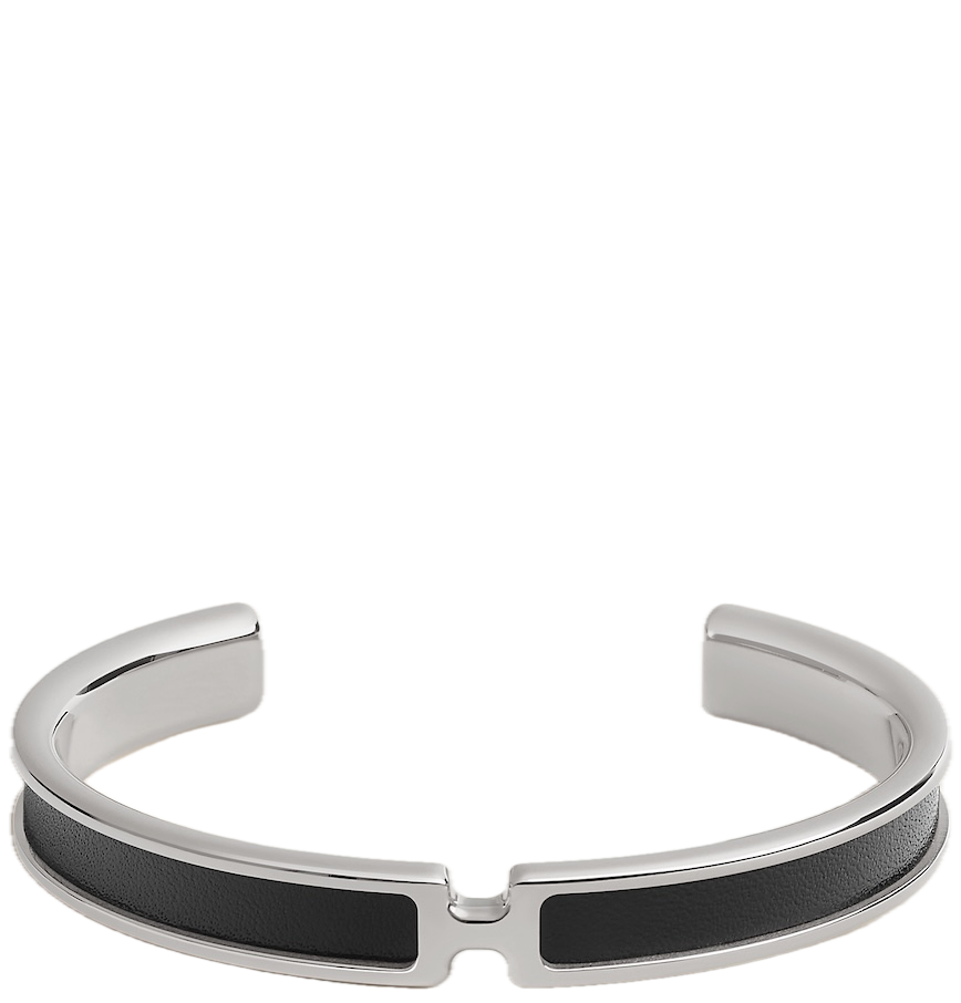  Vòng Tay Nữ Hermes Olympe 'Noir Palladium' 