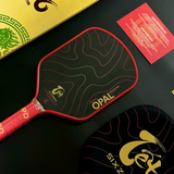  Vợt Pickleball Six Zero Black Opal Year Of Horse 'Red' 