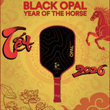  Vợt Pickleball Six Zero Black Opal Year Of Horse 'Red' 