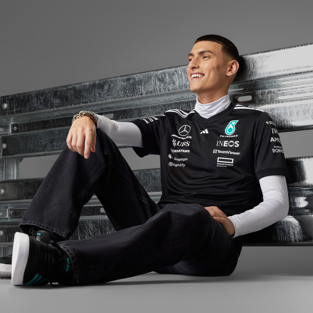  Áo Adidas Mercedes AMG Petronas Formula One Team ‘Black’ 