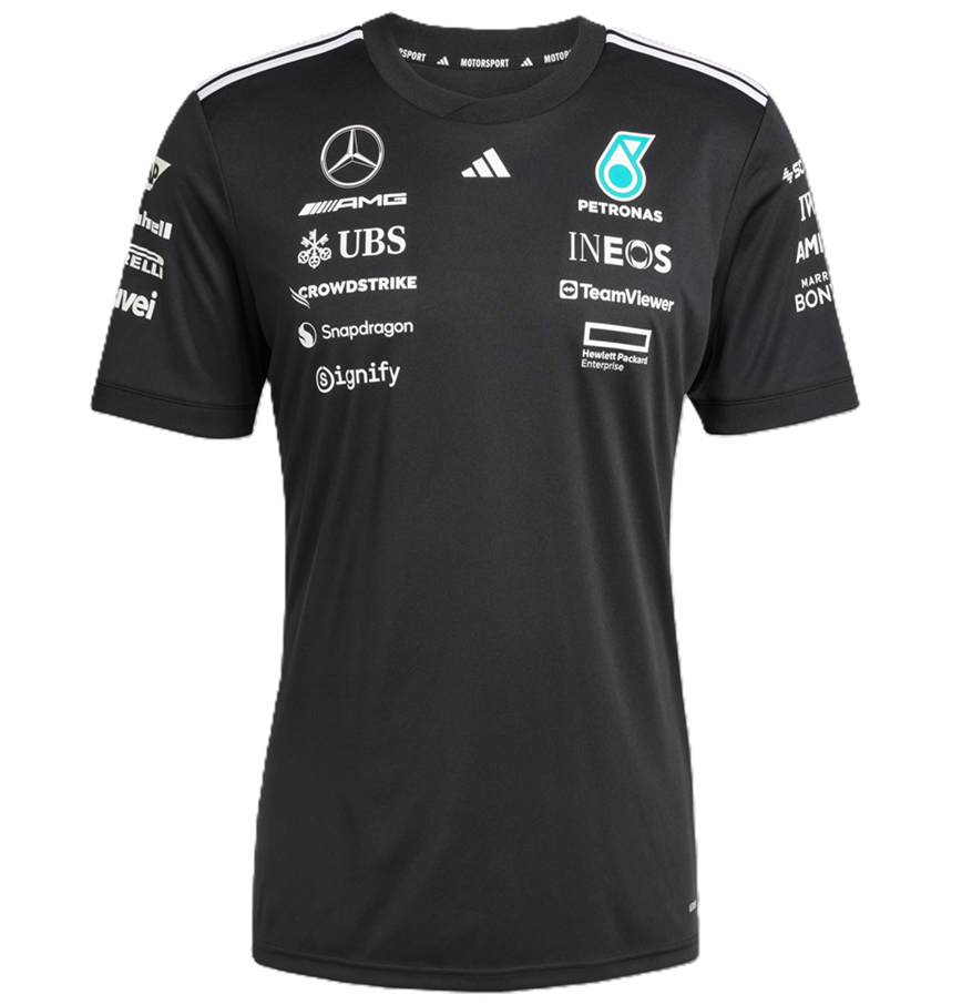  Áo Adidas Mercedes AMG Petronas Formula One Team ‘Black’ 