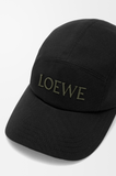  Mũ Loewe Camp Cap In Cotton 'Black' 