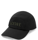  Mũ Loewe Camp Cap In Cotton 'Black' 