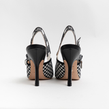  Giày Nữ Dior J’Adior Slingback Pump 'Black White' 
