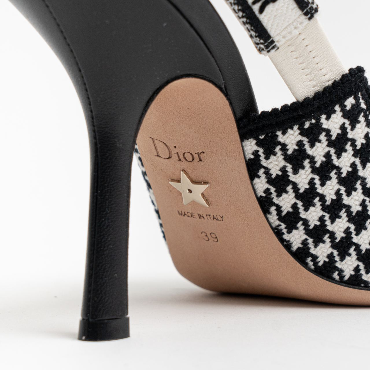  Giày Nữ Dior J’Adior Slingback Pump 'Black White' 